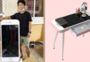 Bleu online një iPhone, i vjen në shtëpi një tavolinë në formën e një celulari iPhone